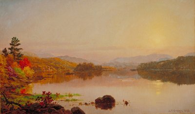 Lago Wawayanda, 1876 de Jasper Francis Cropsey